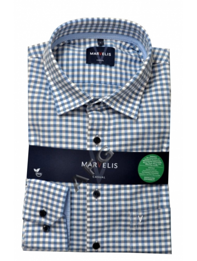 Рубашка Marvelis Casual Fit 6010/54/15 Рубашка Marvelis Casual Fit 6010/54/15