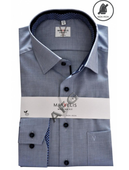 Сорочка Marvelis Modern Fit  7006/84/11 фактурная